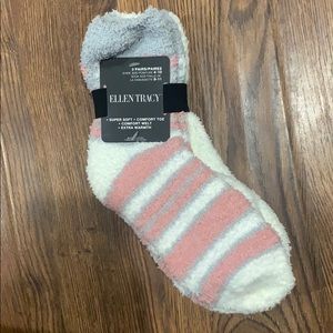 fuzzy socks , never worn